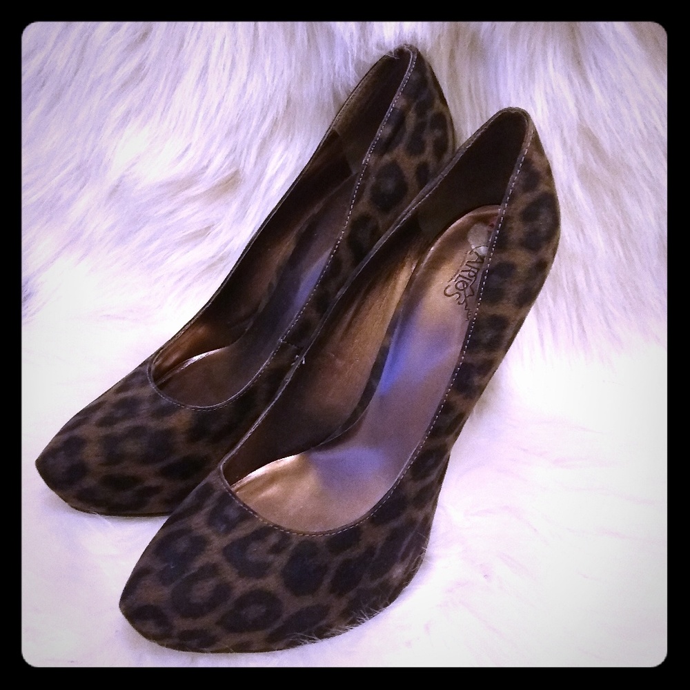 Leopard Heels